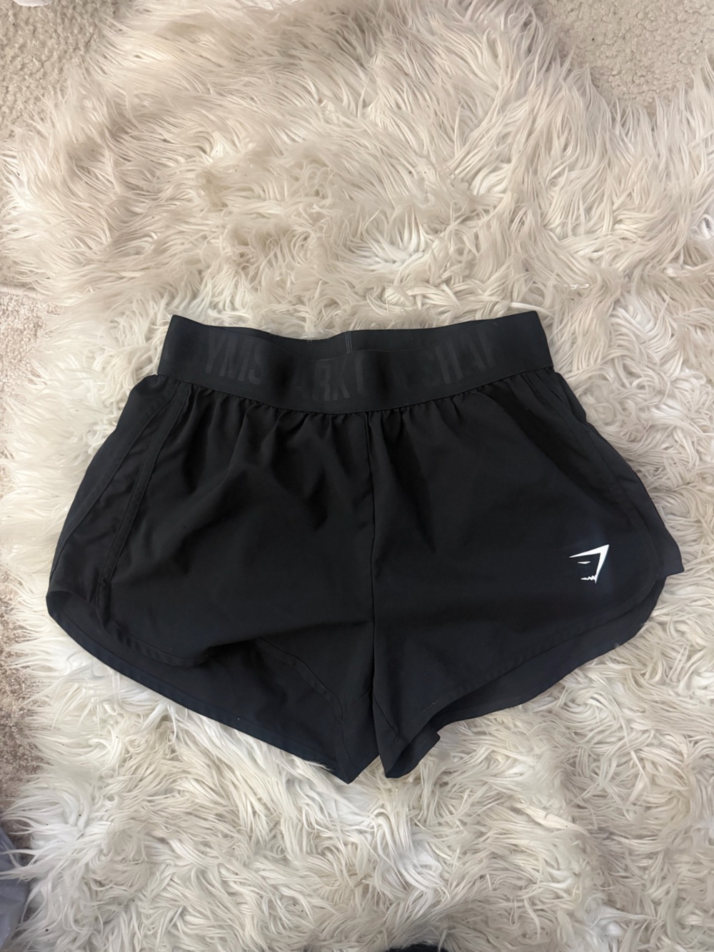 Gymshark Black Women’s Athletic Shorts - Comfortable Run & Gym Wear